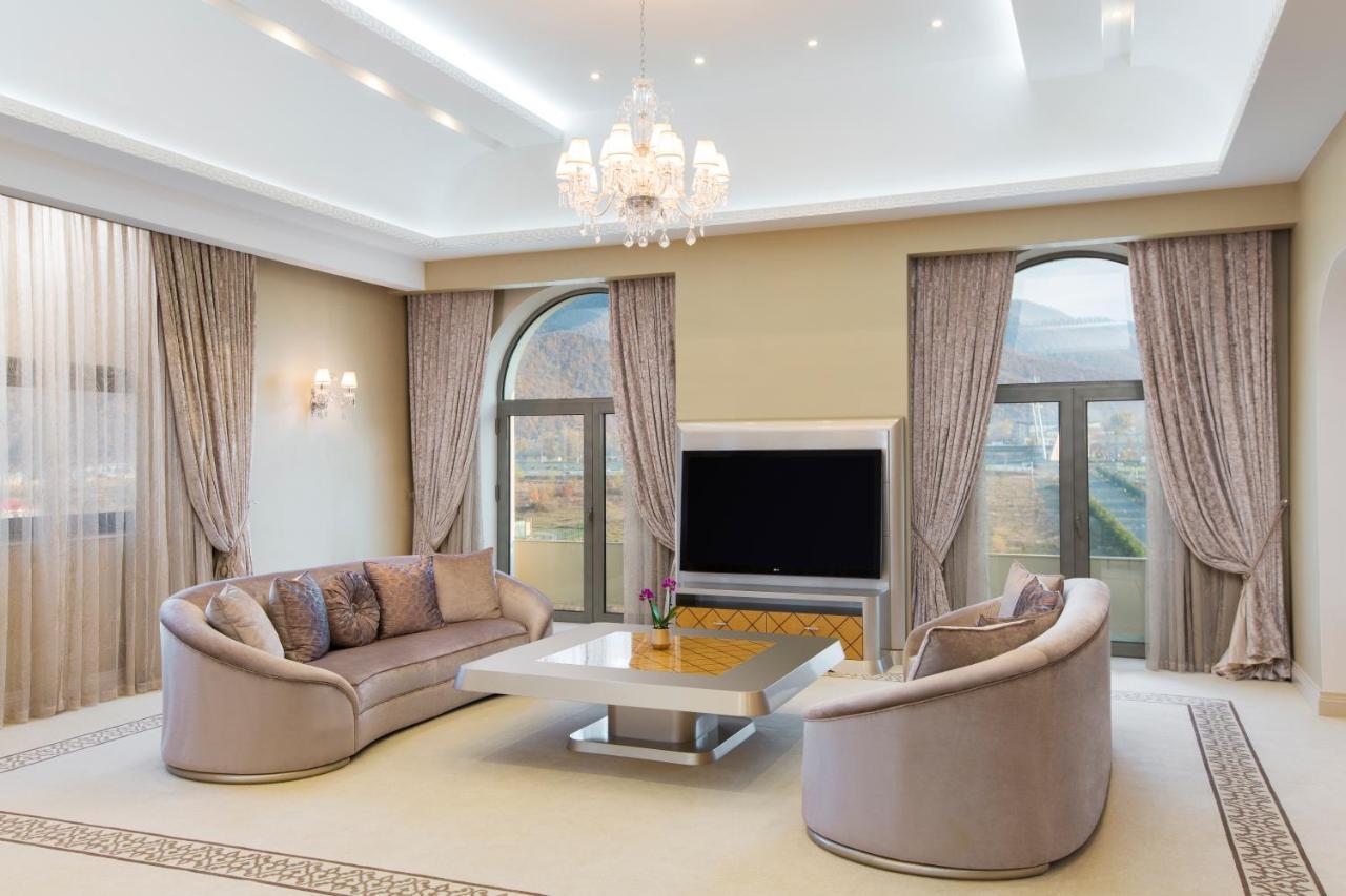 Gabala Garden Hotel Zewnętrze zdjęcie A living room